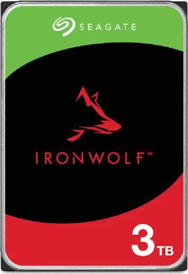 Disk Seagate IronWolf ST3000VN006, 3.5", 3TB, SATA III, i argjendtë - 1