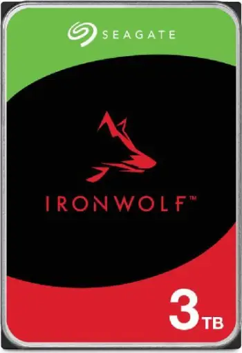 Disk Seagate IronWolf ST3000VN006, 3.5", 3TB, SATA III, i argjendtë