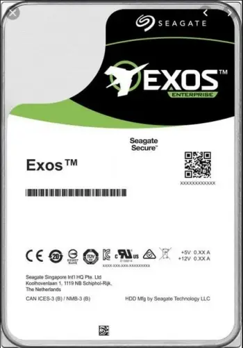 Hard Disk Seagate Exos X16, 14TB, 3.5", 7200RPM, 256MB Cache