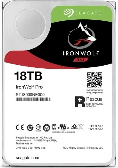 Hard Disk Seagate IronWolf Pro, 18TB, 7200RPM - 4