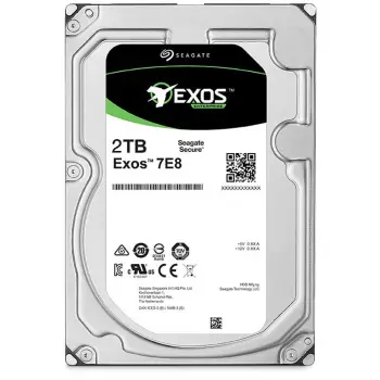 Hard disk Seagate Exos E 7E8 2TB, 3.5", 512n, SATA 6Gb/s