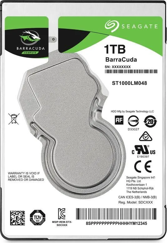 Disk HDD Seagate BarraCuda ST1000LM048, 2.5", 1TB, SATA III, i zi - 5