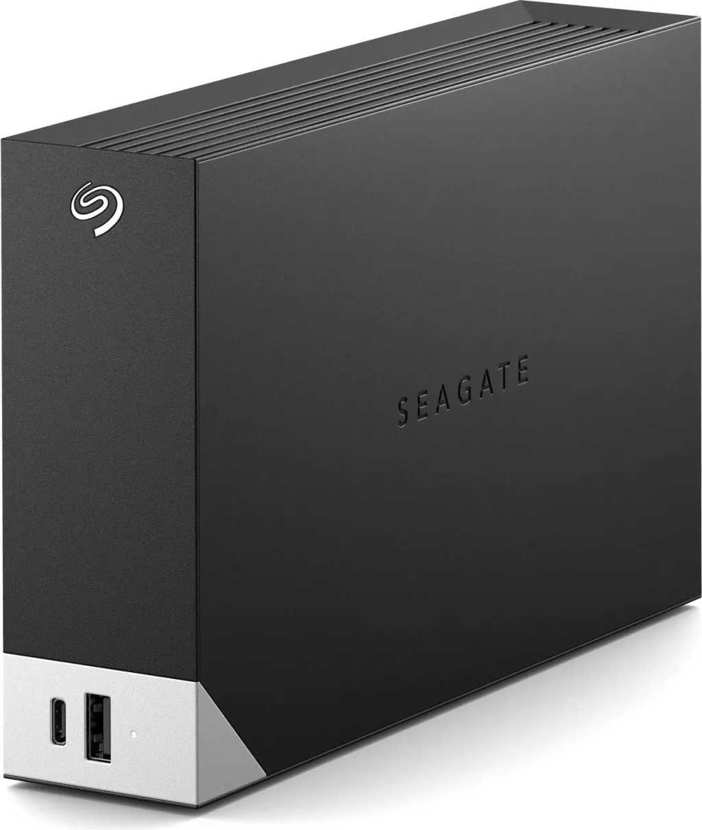 Hard disk i jashtëm HDD Seagate One Touch Hub 4TB, i zi/ i argjendë - 2