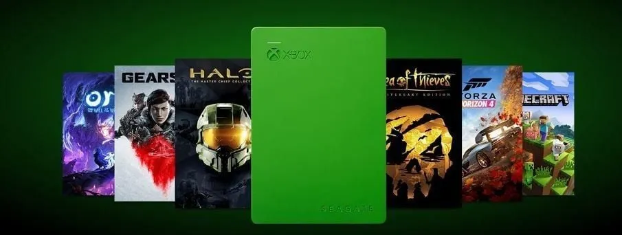 Disk i jashtëm për Xbox Seagate Game Drive, 4TB, USB 3.2 Gen 1, i zi - 2