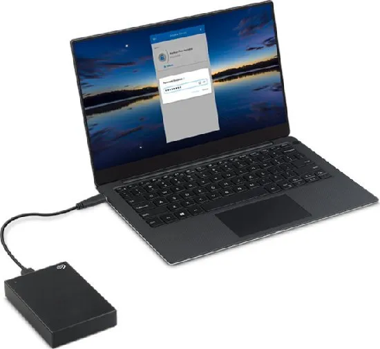 Disk i jashtëm SDD Seagate One Touch Slim 2TB, i zi - 6