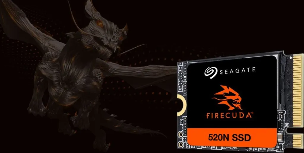 Disk SSD Seagate FireCuda 520N, 2TB, M.2 2230 PCI-E x4 Gen4 NVMe - 5