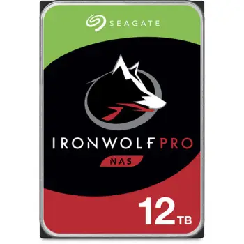 HDD e Brendshme Bundle SEAGATE Ironwolf PRO Enterprise NAS HDD 12TB 7200rpm 6Gb/s SATA 256MB cache 8.9cm 3.5inch 24×7 for NAS RAID Rackmount Systems