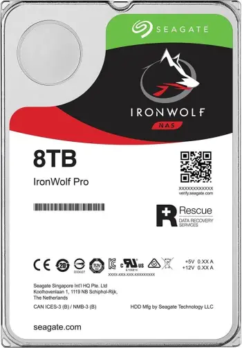 Hard disk Seagate IronWolf Pro 8TB 3.5" 7200RPM SATA III