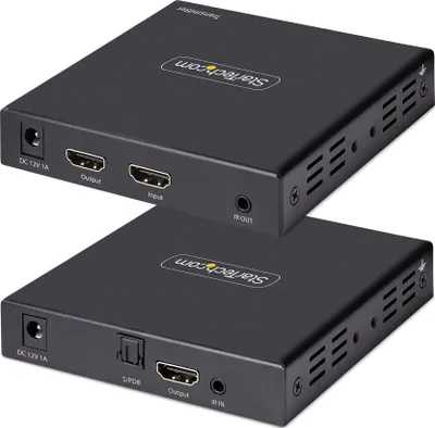 Zgjatës HDMI StarTech 4K70IC EXTEND HDMI, 4K 60Hz, PoC, i zi - 2