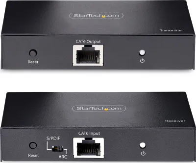 Zgjatës HDMI StarTech 4K70IC EXTEND HDMI, 4K 60Hz, PoC, i zi - 3