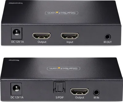 Zgjatës HDMI StarTech 4K70IC EXTEND HDMI, 4K 60Hz, PoC, i zi - 4