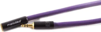 Kabllo Melodika Jack 3.5mm - Jack 3.5mm, 5m, vjollcë