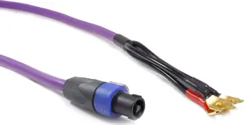 Kabllo audio Melodika Fork - Speakon, 15m, vjollcë