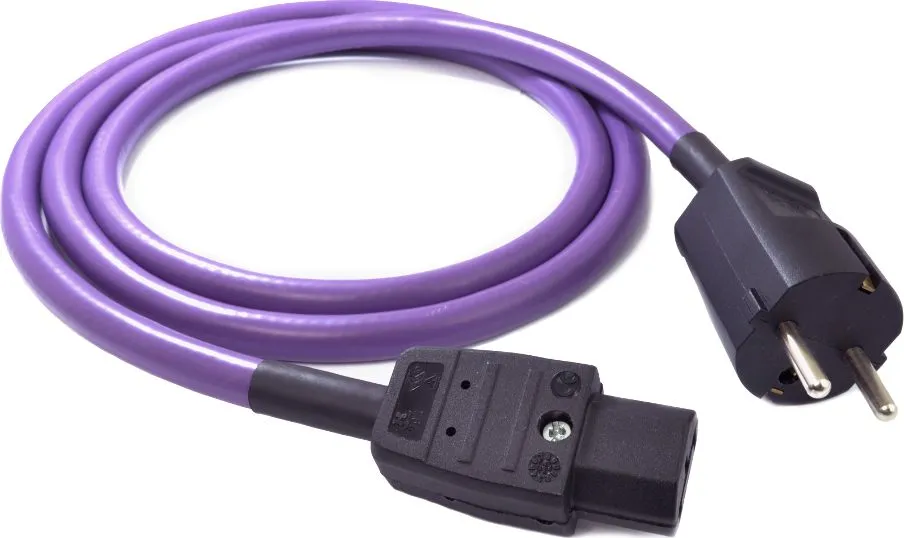 Kabllo energjie Melodika MDP50, Schuko - IEC C13, 5m, vjollcë - 1