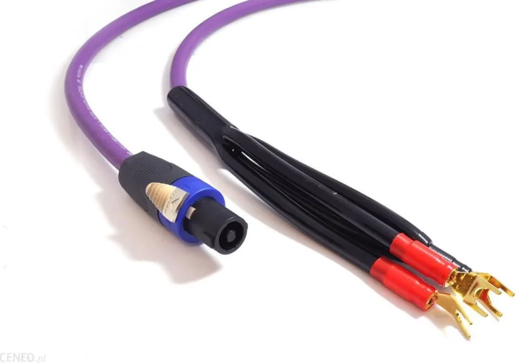 Kabllo audio Melodika Fork - Speakon, 8m, vjollcë - 1