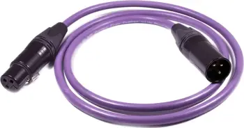 Kabllo Melodika XLR-XLR, 0.5m, vjollcë