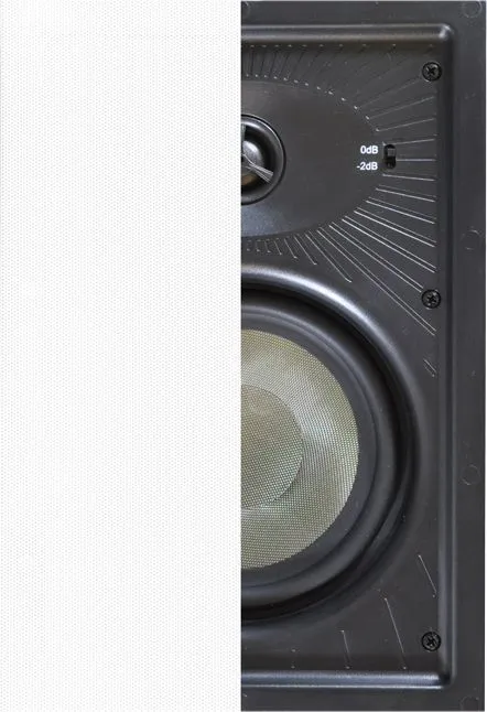Set altoparlantësh Melodika BLI6 W, 2 copë, i zi - 1