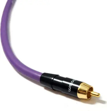 Kabllo zëri Melodika MDSW100, RCA (Cinch) në RCA (Cinch), 10m, vjollcë