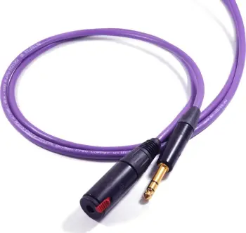 Kabllo Melodika Jack 6.3mm - Jack 6.3mm, 15m, e vjollcë