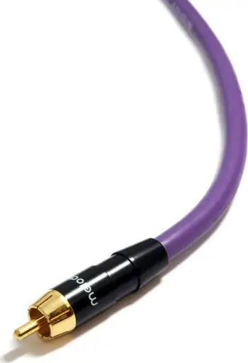 Kabllo audio Melodika RCA - RCA, 20m, vjollcë