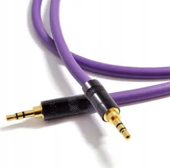 Kabëll audio Melodika MDMJ80, stereo 3.5 mm në 3.5 mm, 8m, vjollcë