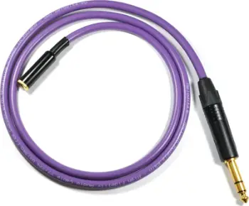 Kabllo Melodika Jack 3.5 mm në Jack 6.3 mm, 1 m, vjollcë