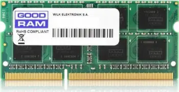 Memorie RAM Goodram SODIMM, 8GB, DDR3, 1333 MHz