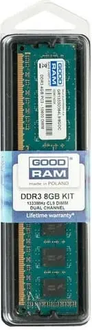 Memorie GoodRam, 8GB, DDR3, 1333MHz, CL9