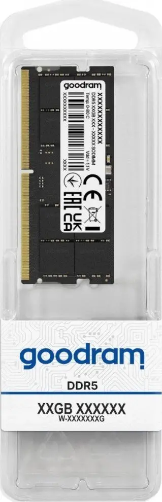 Memorie GoodRam, 16GB, DDR5, 4800MHz, CL40, SODIMM