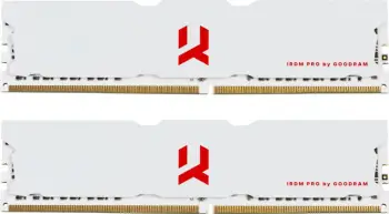 Memorie GoodRam IRDM PRO Crimson White, DDR4, 32 GB, 3600 MHz, CL18, IRP-C3600D4V64L18/32GDC
