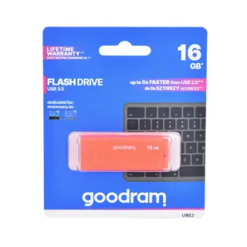 USB Goodram UME3-0160O0R1, 16 GB, USB Type-A
