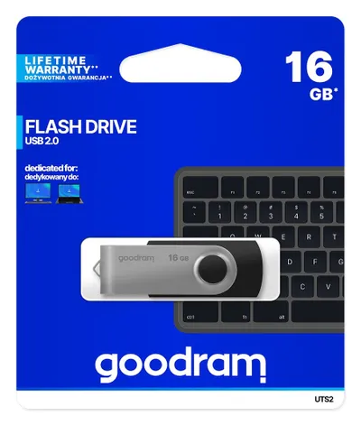 USB Goodram UTS2, 16 GB, USB Type-A - 1