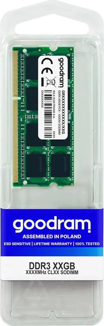 Memorie GoodRam, 8GB, DDR3, 1600MHz