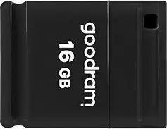USB GoodRam PICOLLO, 16GB, USB 2.0, e zezë