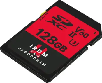 Kartë memorie GoodRam IRDM Pro, SDXC, 128 GB, UHS-II/U3 V60