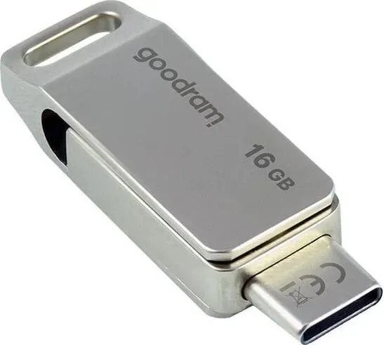 USB Flash GoodRAM ODA3, 16GB, USB 3.2, tipi C, argjendtë - 1