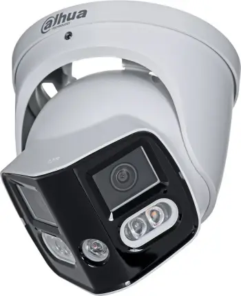 Kamerë rrjeti Dahua IPC-PDW3849-A180-AS-PV, 8MP, 2.8mm, 180° Panoramike, e bardhë