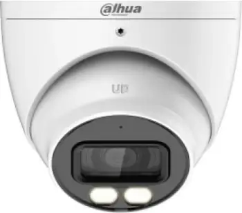 Kamerë sigurie dome DAHUA IPC-HDW1239V-A-IL-0280B, Full HD, IP67, PoE, e bardhë