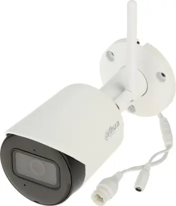 Kamerë IP DAHUA IPC-HFW1230DS-SAW-0280B, Full HD, Wi-Fi, e bardhë