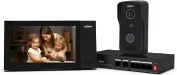 Video-interfon Dahua DHI-VTO2111D-P-S3, 2 MP, 7", i zi