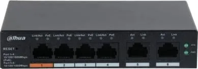 Switch DAHUA DH-CS4006-4GT-60, Managed L2, Gigabit Ethernet, PoE, Zi - 2