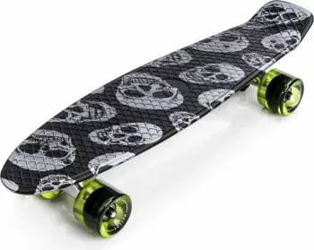 Skateboard Meteor Multicolor Skulls 22607