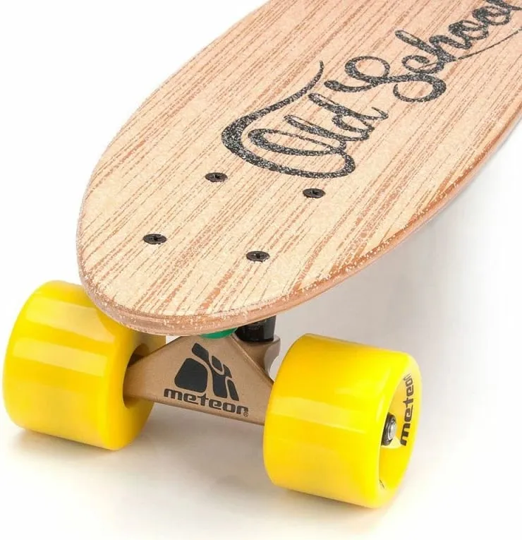 Skateboard për fëmijë Meteor, ngjyrë kafe - 2