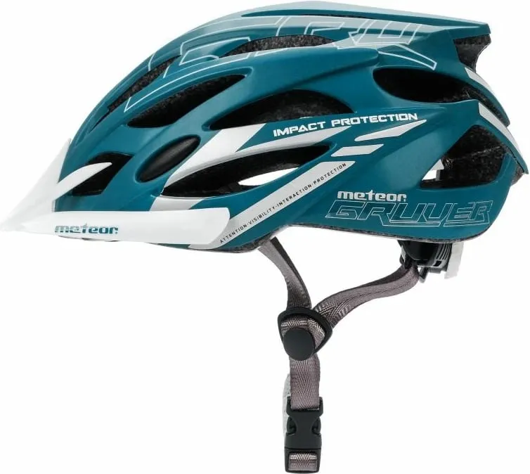 Helmetë për biçikletë Meteor Gruver, blu - 3