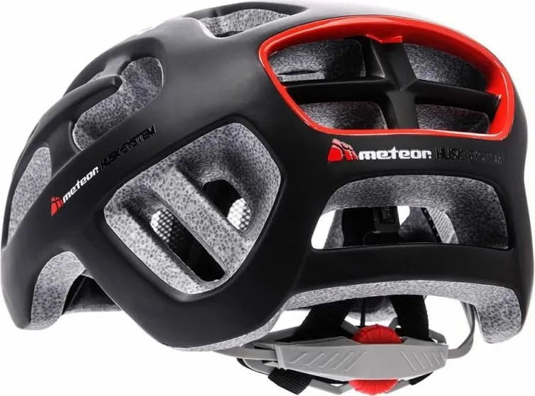 Helmetë për bicikletë Meteor Bolter In-Mold, unisex, e zezë - 4