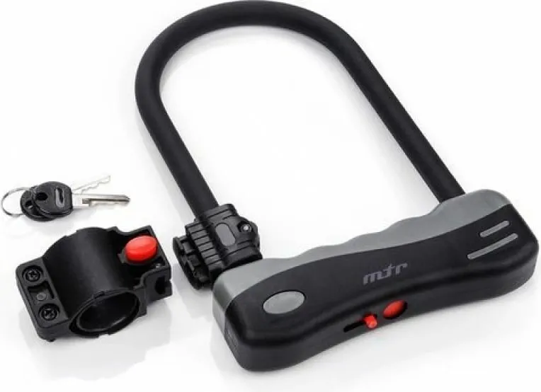 Kyç për bicikleta Meteor, unisex, i zi - 1