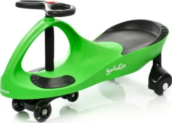 Makina lëvizëse për fëmijë Meteor Swingo 16875, ride-on me gravitet, timon 360°, shumëngjyrëshe