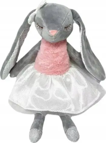 Lodër pelushi Tulilo Ola Bunny, 38cm, lepurush, bezhë