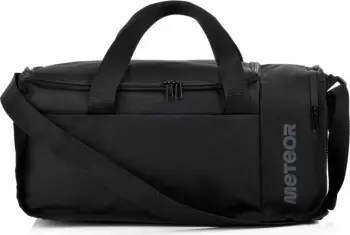 Çantë fitnesi Meteor, unisex, e zezë