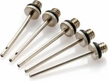 Gjilpëra për topa Meteor 39000, set 5 copë, 5 mm, argjendtë